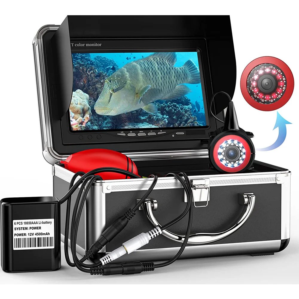 Underwater pond camera for fishing
