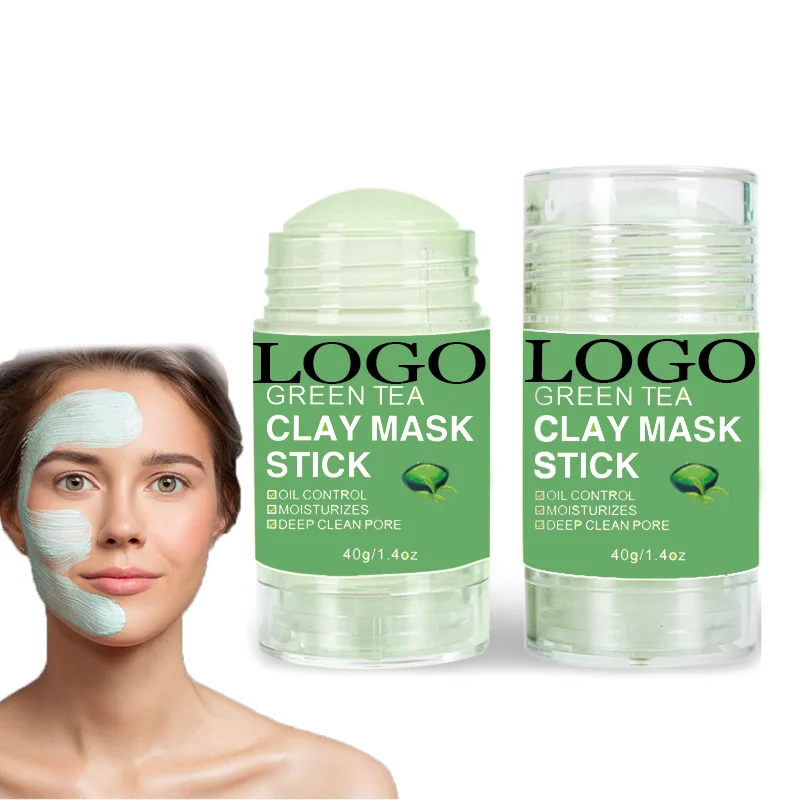 OEM private label korea cosmetic nourish facial green deep clean mask stick