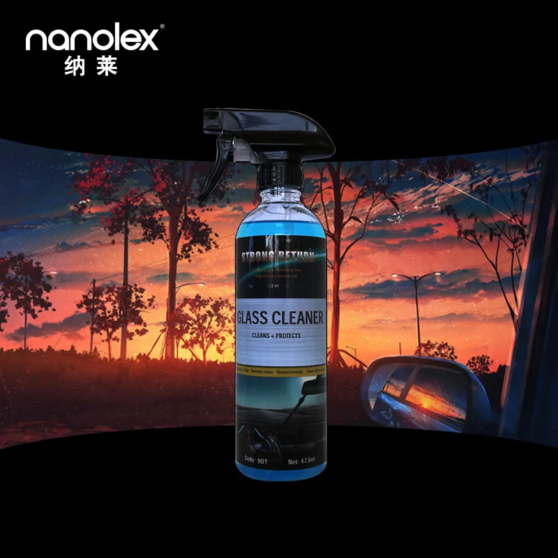 Nanolex 901 Glass cleaner Window Glass Dish Cleaner Degreaser household cleaning chemicals products car care products cleaner