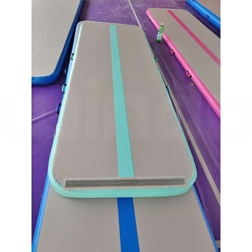 3x1x0,1 м, Домашняя гимнастика, воздушная дорожка, матовая маленькая надувная воздушная дорожка