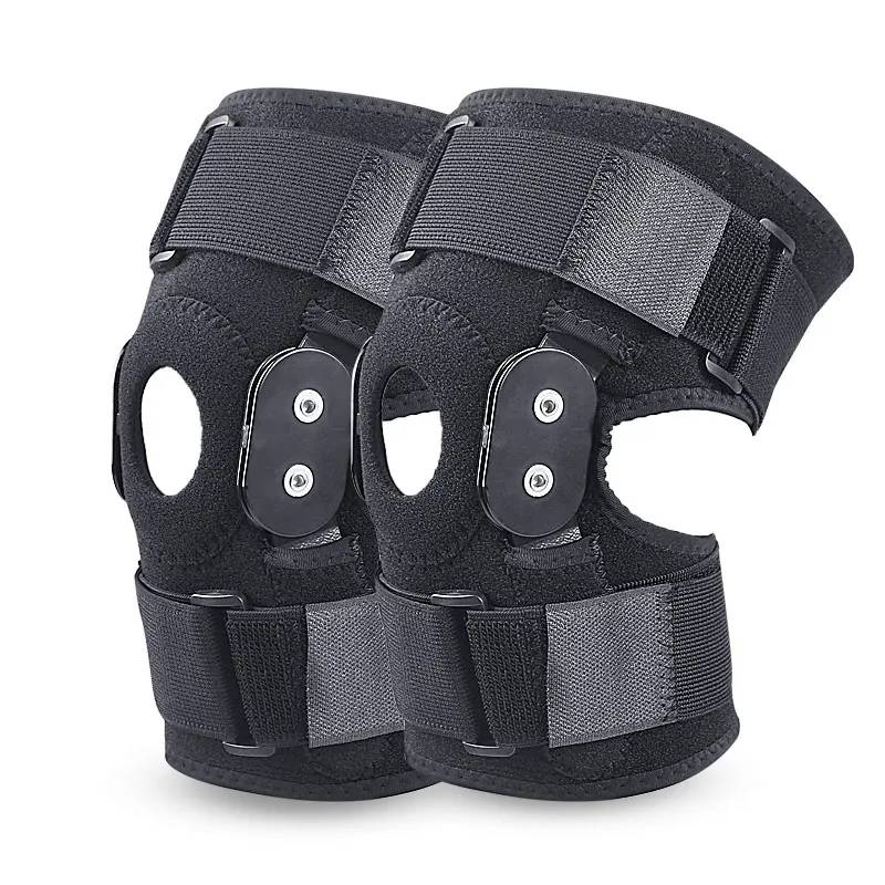 Fitness Sports Knee Sleeve High Stretch Mesh Adjustable Patella Strap Knee Support Knee Brace