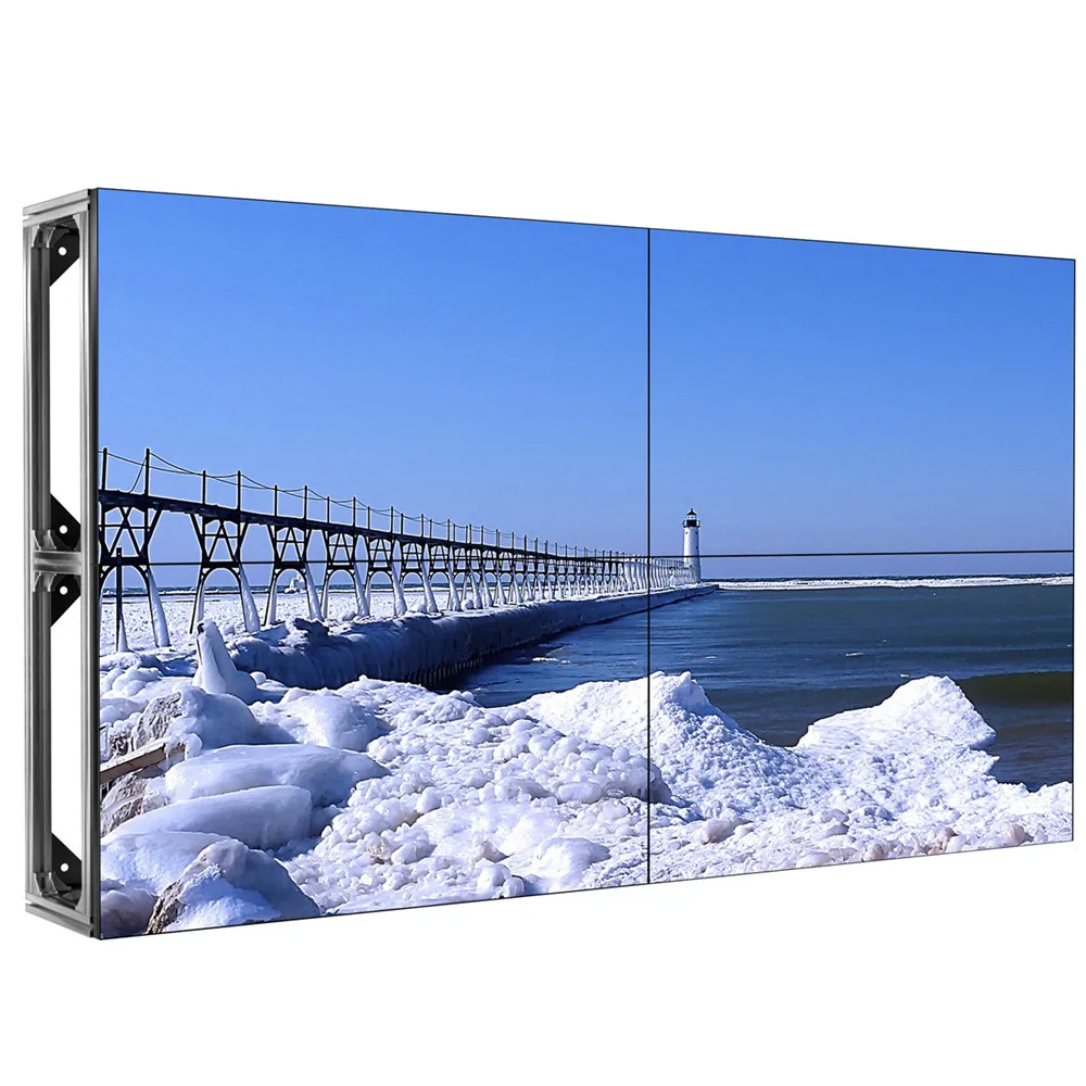 2023 New Machine Splicing Screen 2x2 3x3 49 55 Inch Indoor LCD Video Wall Controller Player Screen Display