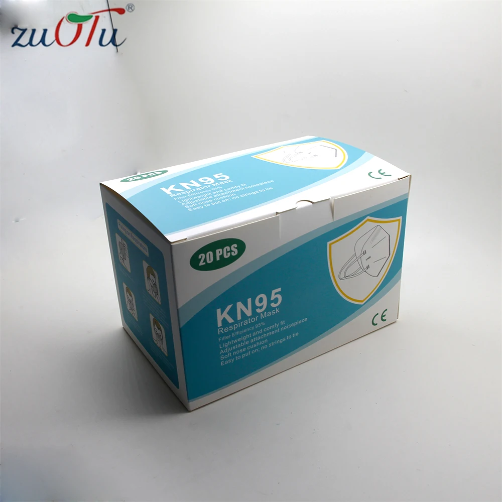 
Tissue Package Mask Makes Up N95 KN95 surgical glove Cotton Pad Packing Cardboard Paper face mask packaging box 