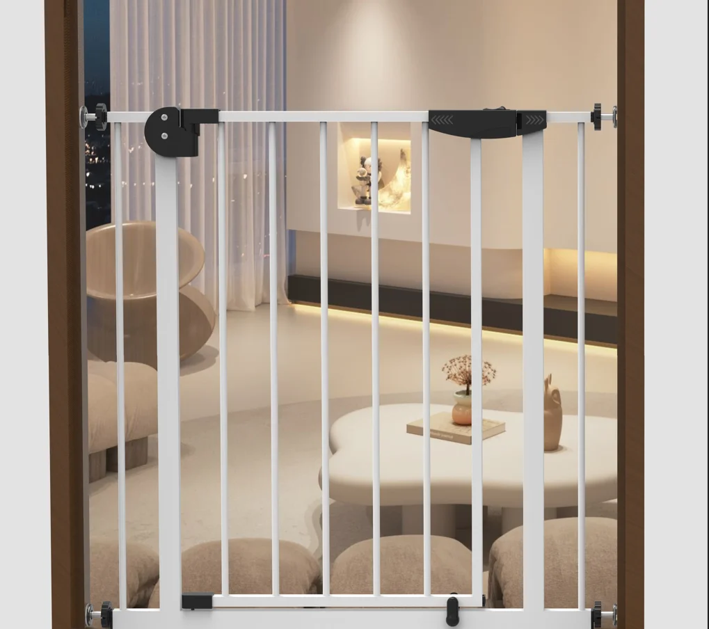 Easy-to-Install Child Safety Gate Protective Barrier Guard for Stairs Baby Safety Fence for Home Essential Baby Supply