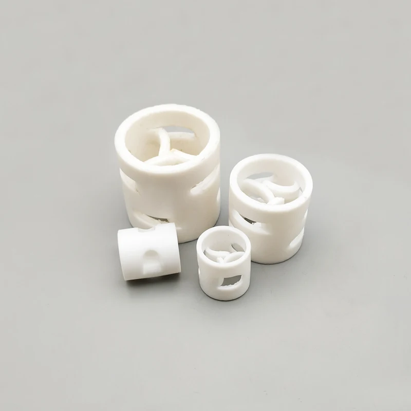 Random Tower Packing Polytef PTFE F4 Pall Ring
