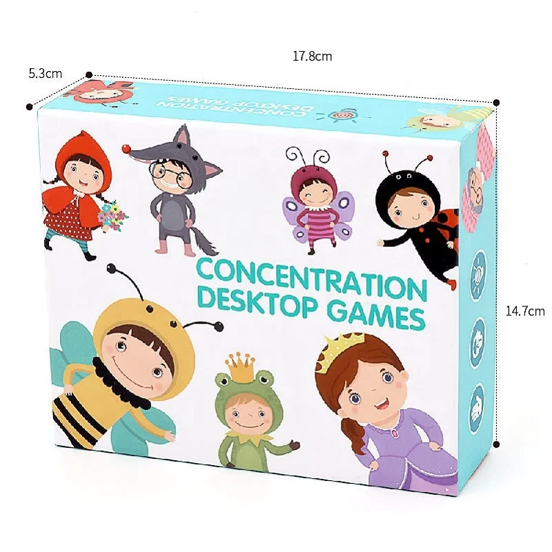Educational Cards to Boost Memory Learning Insects People Memory Matching Game Cards For Boys and Girls