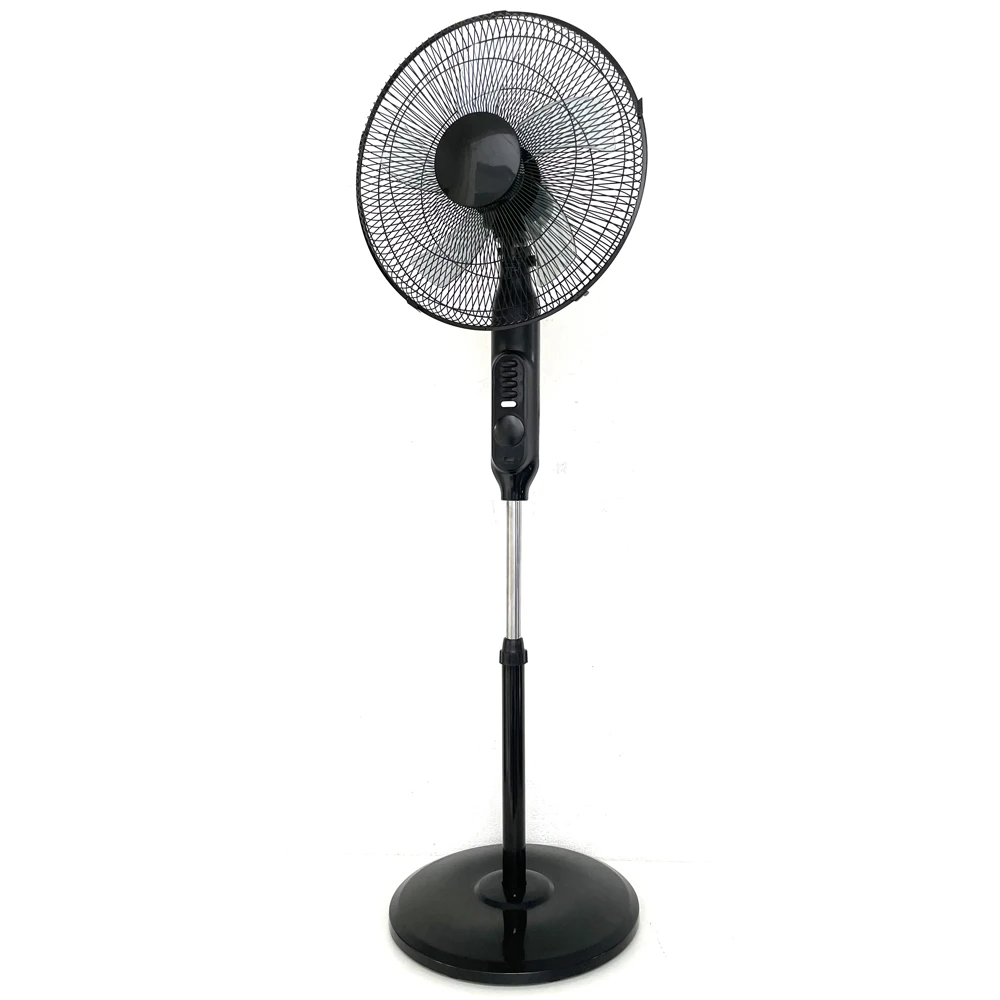 16 Inch Stand Fan 220V-240V 40W Standing Fans Metal Grill Floor Fans Wholesales Factory