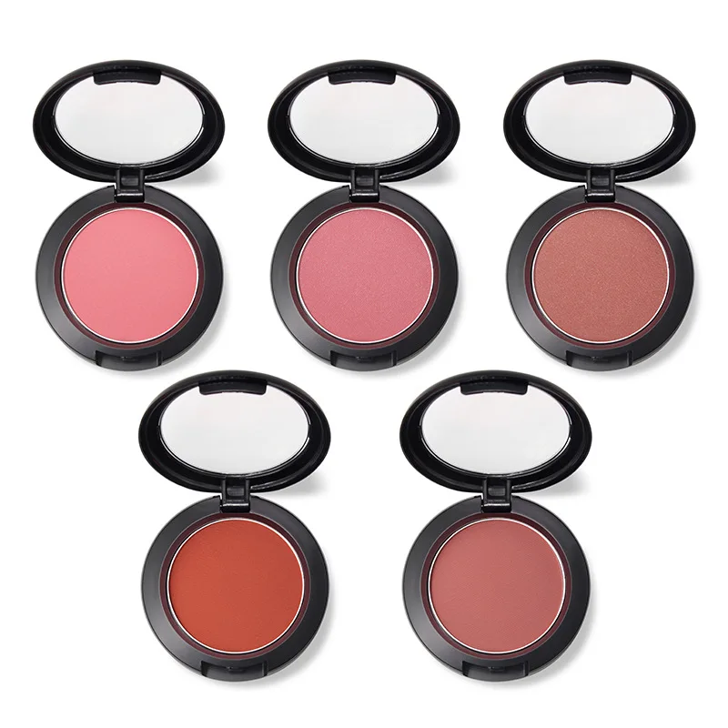 Paraben Free Glutten Free Face Organic Vegan Cruelty Free Smudge-proof Waterproof Single Color Makeup Blush Palette