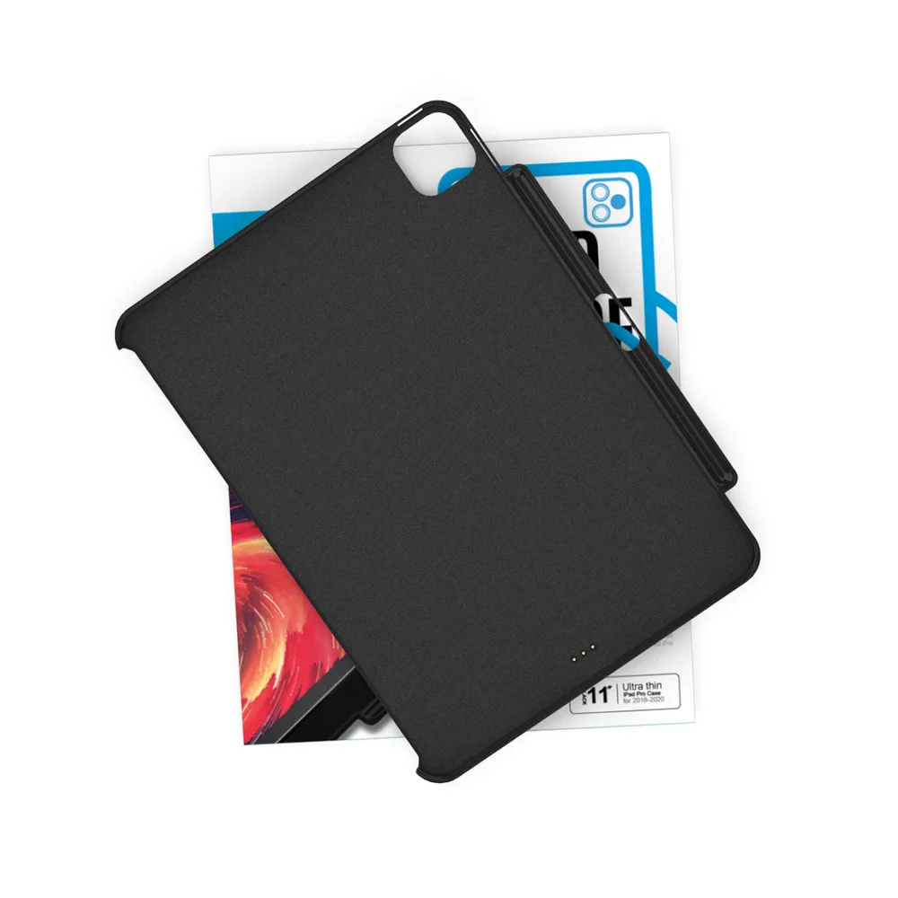 
Case for Magic Support New l Pad Pro 11 with Compatible Pencil Holder Keyboard Wireless Charging 