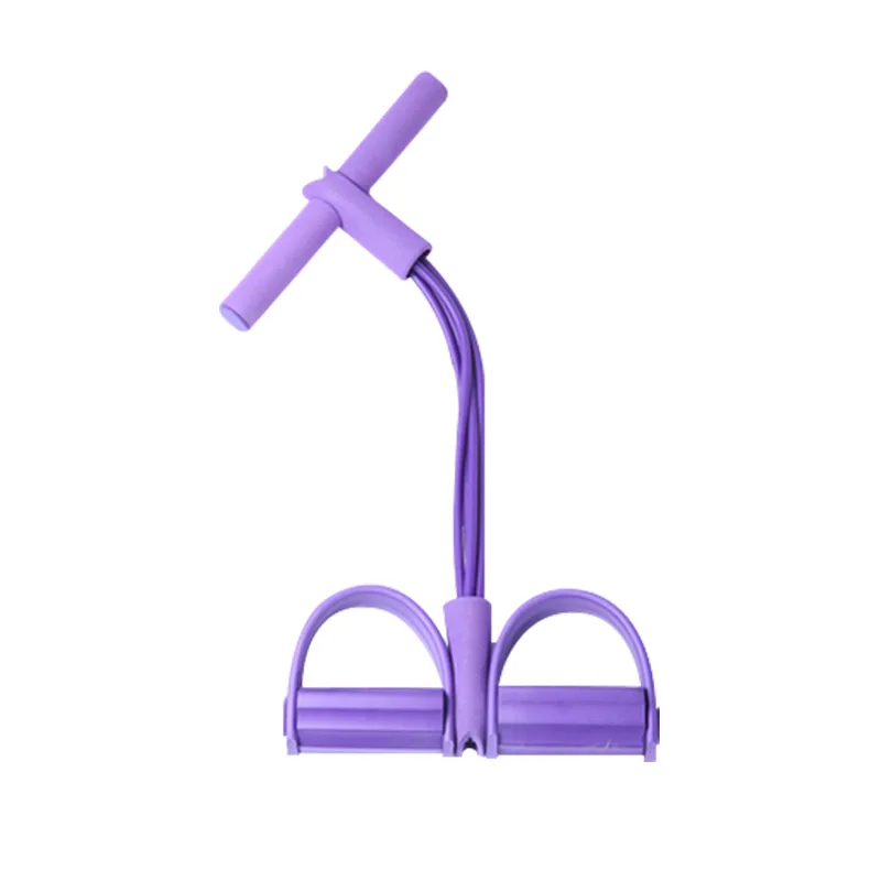 4Lab Portable and Multifunctional Six Tube Pedal Booster for Household Sit-up Assistance