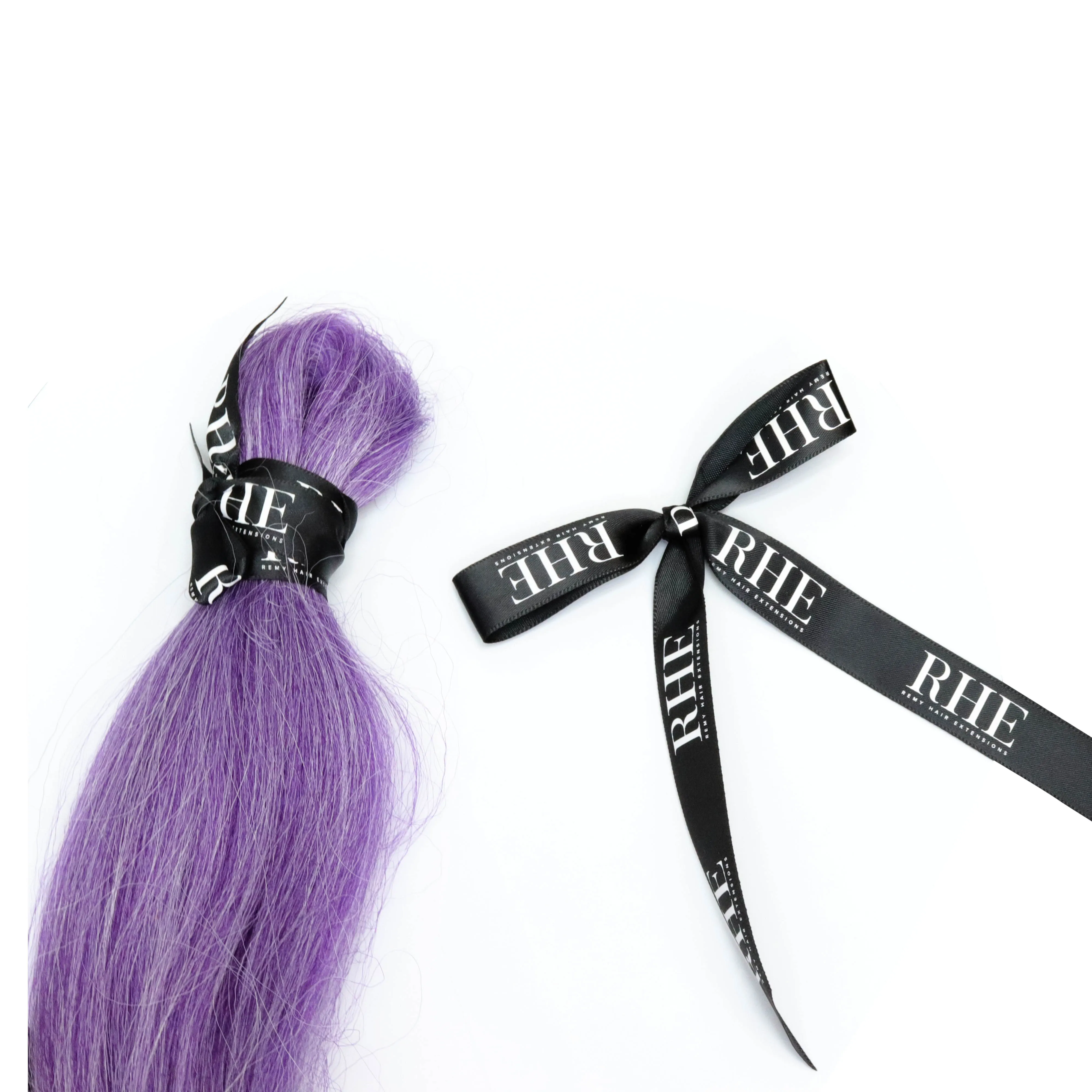 Custom Length Printed Logo Decorative Bow 4/5 Inch Polyester Striped Satin Ribbon With Cutting