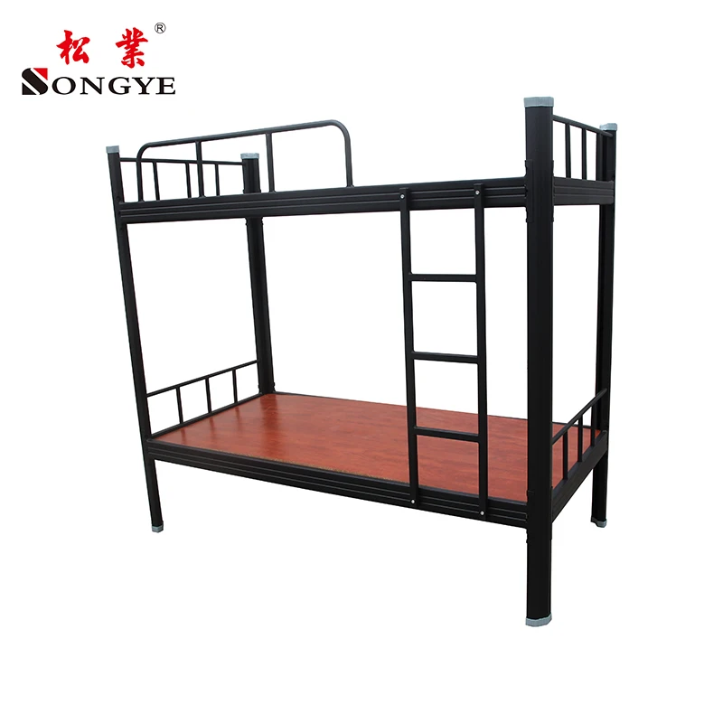 Cheap Home School Dormitory Metal Frame Detachable Furniture Adult Bunk Bed