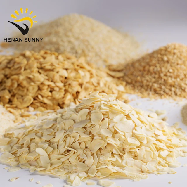 Китай оптовая продажа 2022 Урожай дегидрата чесночные продукты хлопья/гранулы/порошок/жареный