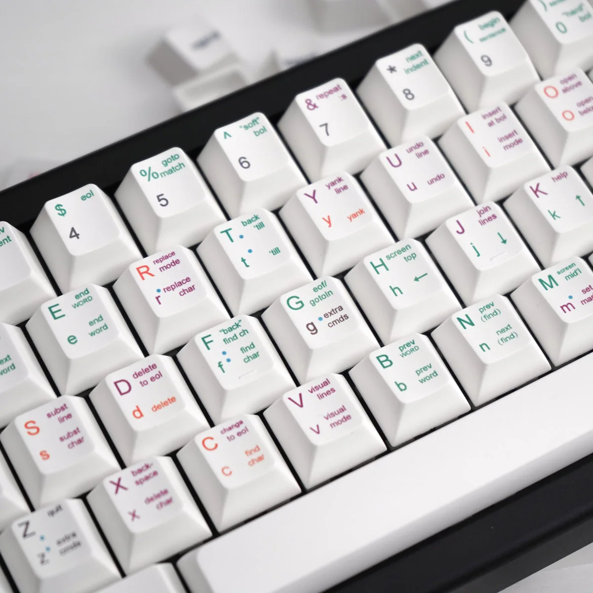 139 Keys White Programmer Keycaps Cherry Profile PBT Keycap For MX Switch Mechanical Keyboard DIY Custom Keycaps