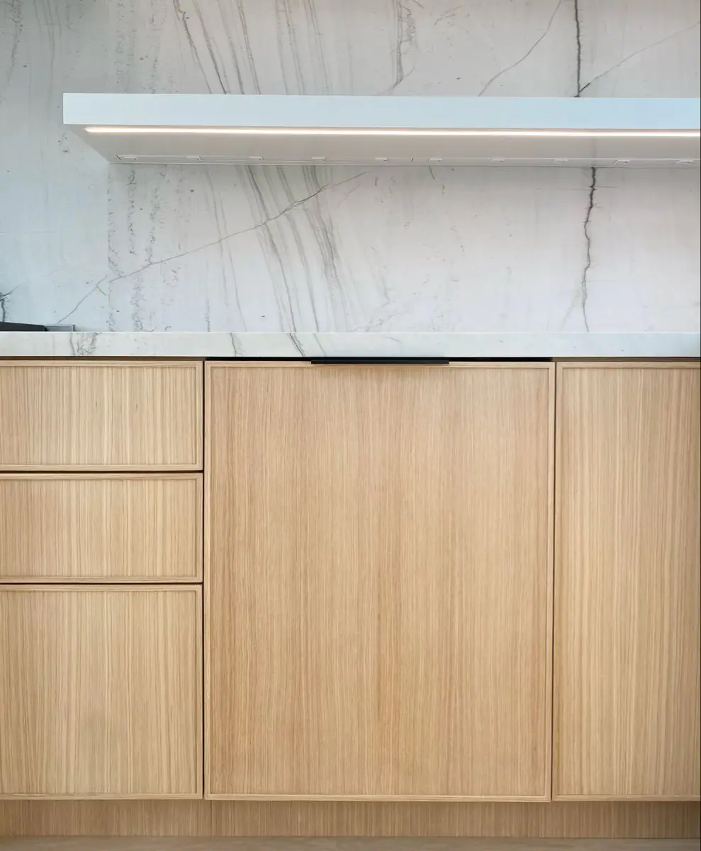 CBMmart farmhouse flat Kitchen Cabinet wood grain pure wood Custom Chinese New Kitchen Furniture Cabinet For use