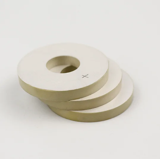 Manufacturer PZT4 PZT5 PZT8 Customized Ultrasonic Sensor Piezoelectric Ring