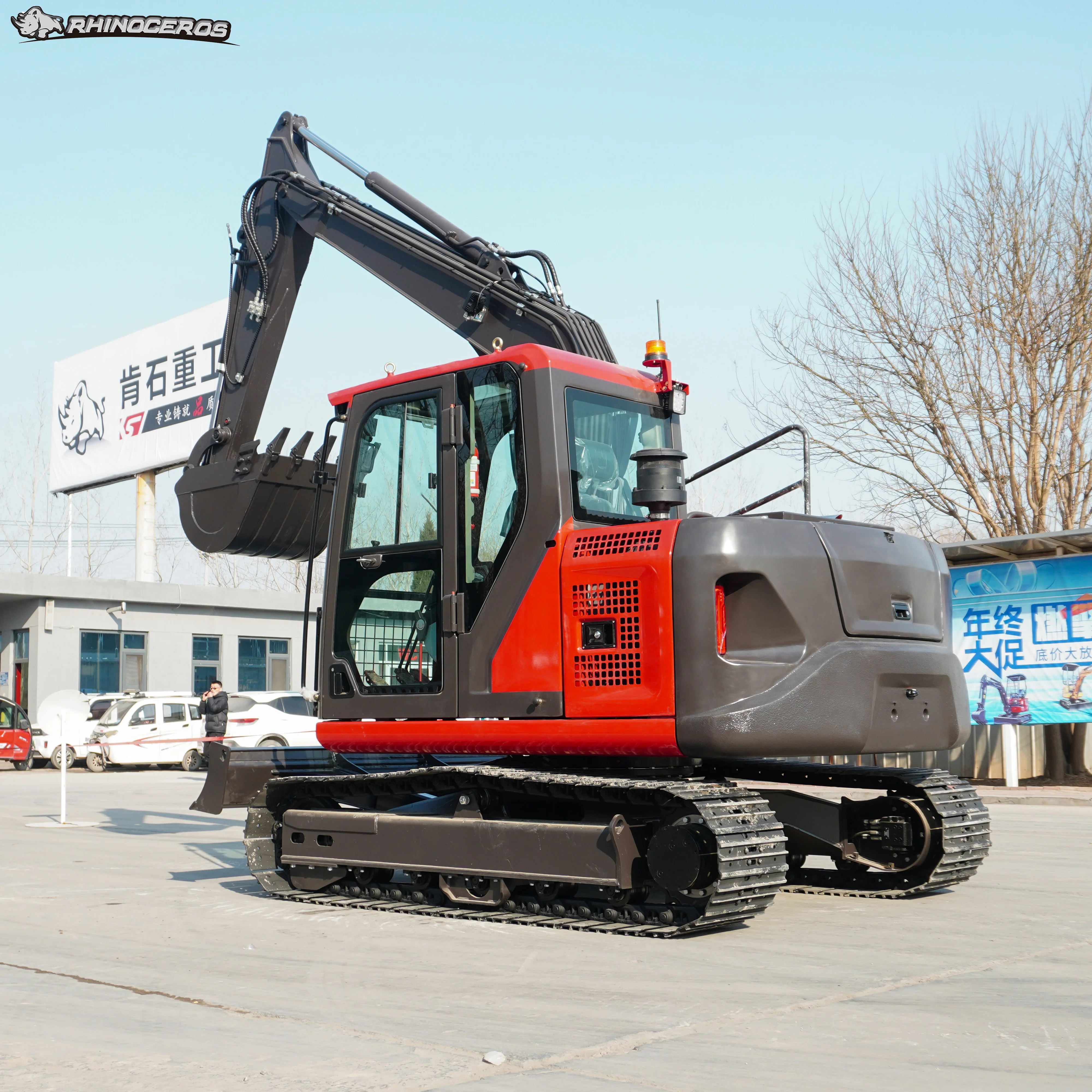 6 Ton 7 Ton 8 Ton Excavator XN80E Small Excavator With CE EPA For Sale