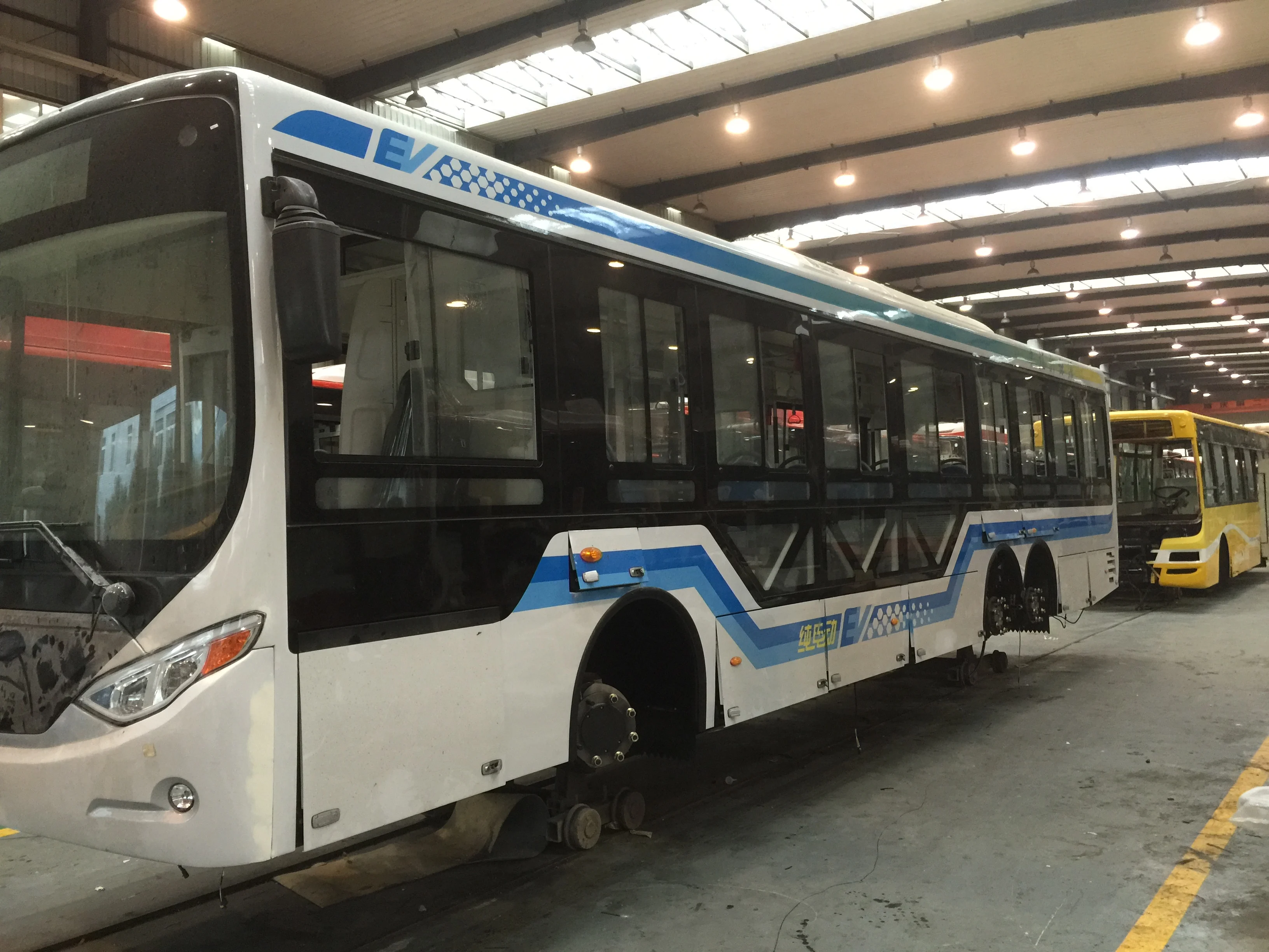 
SYP SH6150PEV 45 SEAT 90 Passener load 10 meter electronic BRT city bus with CNAS EEC approve 