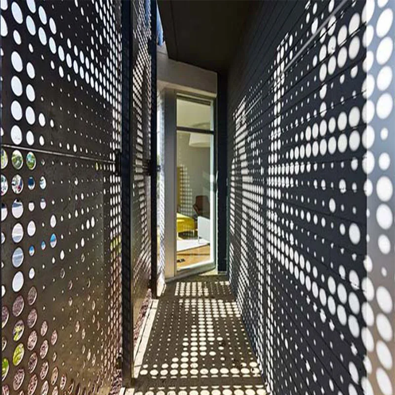 Togen Factory Profile Laser Cut Privacy Panel And Aluminum Sheet Metal Fencing