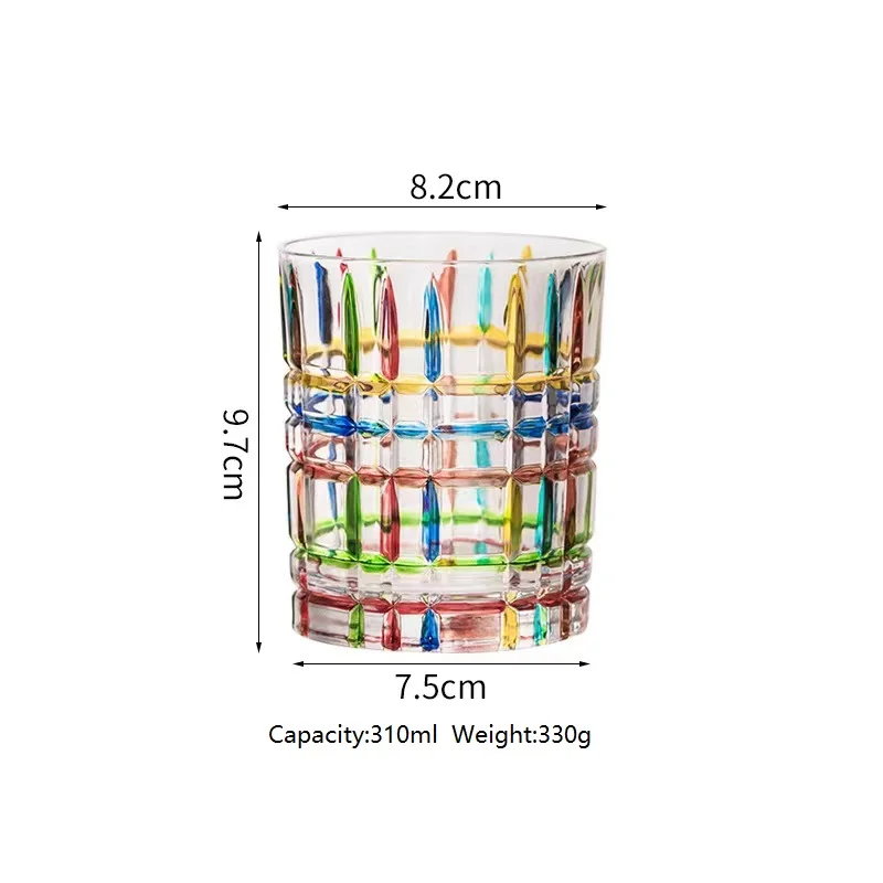 Bar Cocktail Shot Glass Heavy Base Highball Drinking Glasses