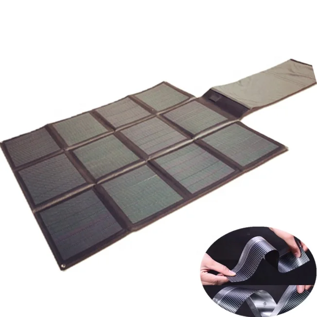 ETFE Lamination Thin Film Miasole CIGS Solar Blanket Panel Portable For Outdoor Use Waterproof Fabric Solar