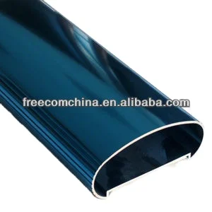 Aluminum extrusion Profile for Windows and Doors  mill finished anodize powder coating wooden grain