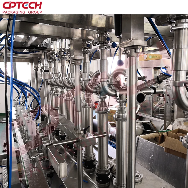 Automatic Tomato Coconut Endible Olive Oil Juice Jam Sauce Bottle Jar Washing Filling Machine