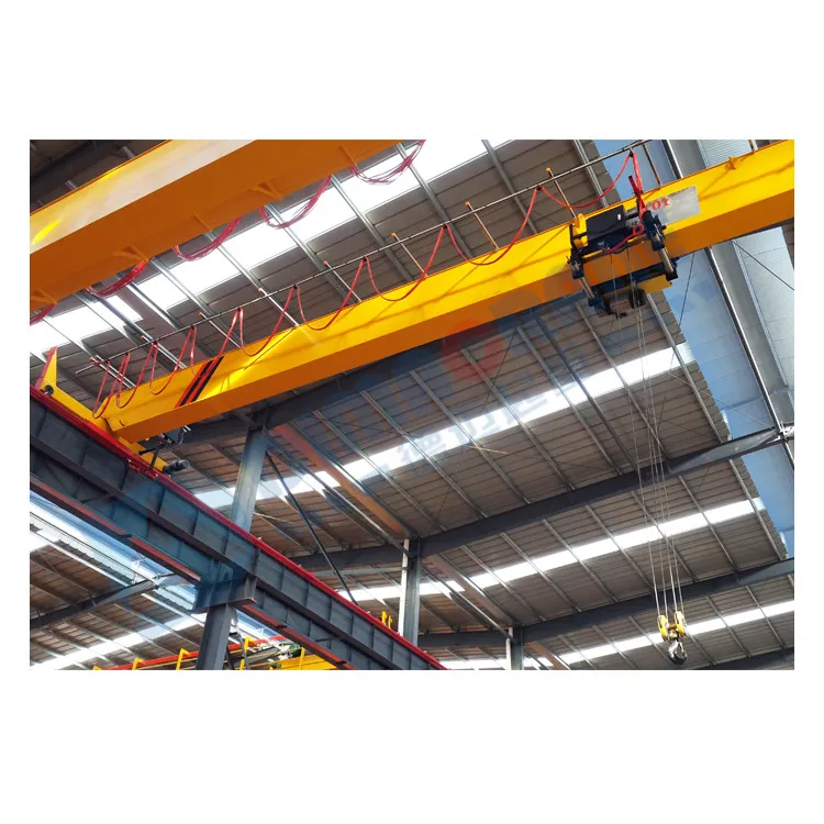 Лидер продаж 10 тонн в Европейском стиле, с переключением между дальним и балочный мост Электрический мостовой кран с электрическим подьемником для продажи