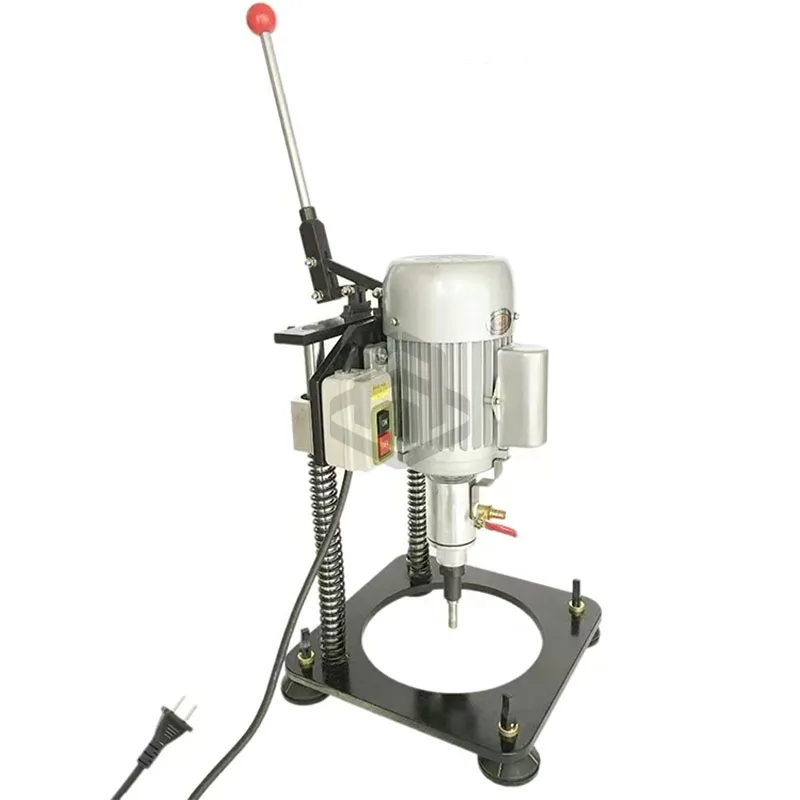 Hand Holding Portable Drilling Machine 5mm-100mm Small Manual Glass Drilling Machine For Decorative Furniture Glass Drilling