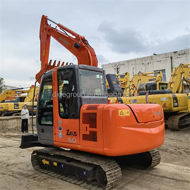 The latest performance mini Hydraulic track used Hitachi ZX60 excavator 6 ton Japan used excavator