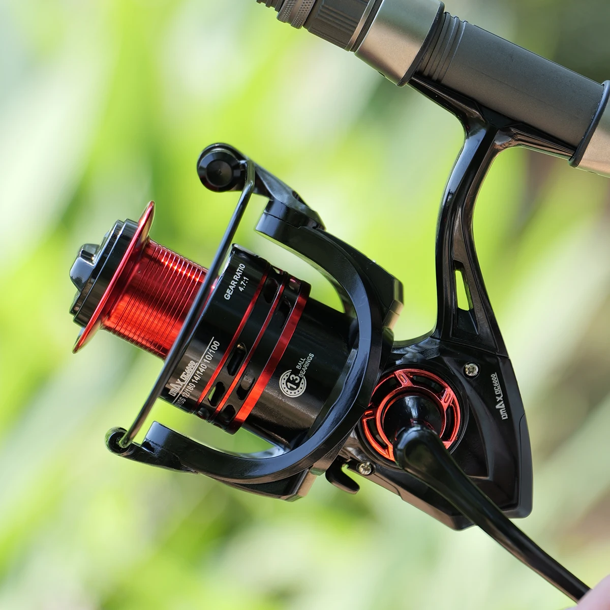 Spinning Fishing Reel Ultralight Smooth Spinning Reel with Right Left EVA Handle Position Corrosion Resistant