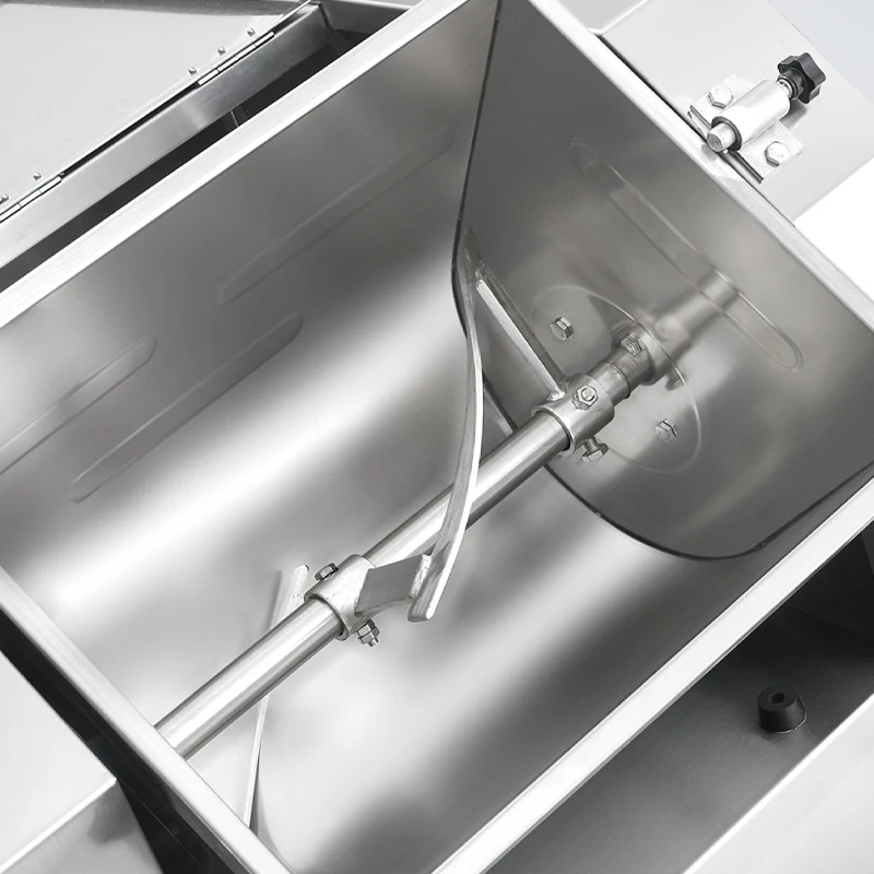 High efficiency 15/20/50kg bread flour mixing and Kneading Machine Mixer Horizontal noodle machine for bakery