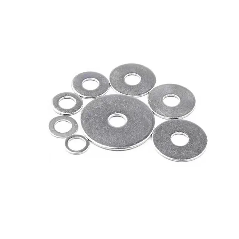 Spot direct sale stamping gasket metal washer round piece square piece
