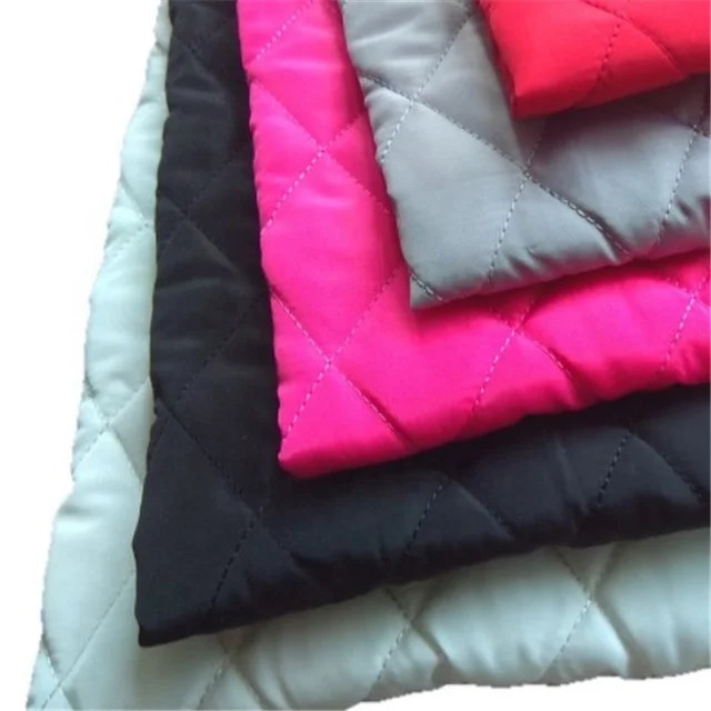 wholesale factory manufacturer waterproof polyester custom cheap quilted fabric