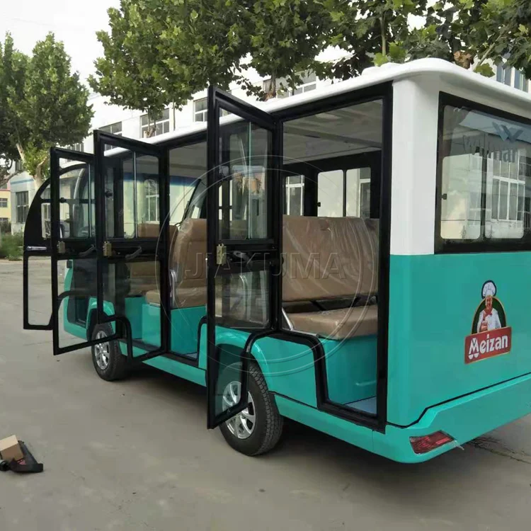 Новые популярные товароы автомобиля Touring 12 пассажирский Электрический экскурсионный микроавтобус на тур путешествие автомобиле для