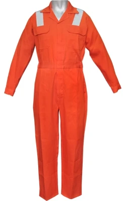 FR Reflective Stripe Clothing Oem&odm Cotton Material Navy Blue Overall Safety Coveralls Hi Vis With Men Workers Uniform