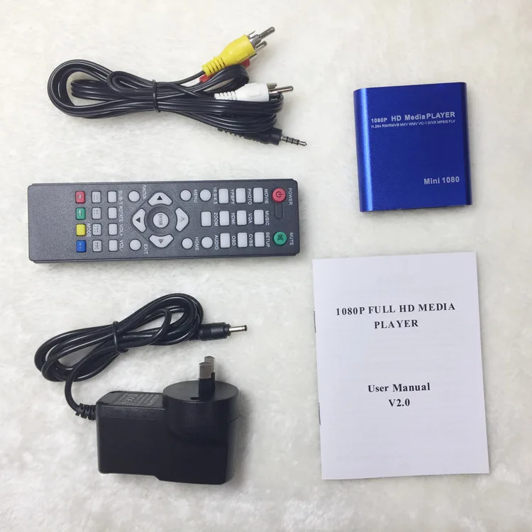Мини 1080 HD HDD плеер медиаплеер 3D BOX русский