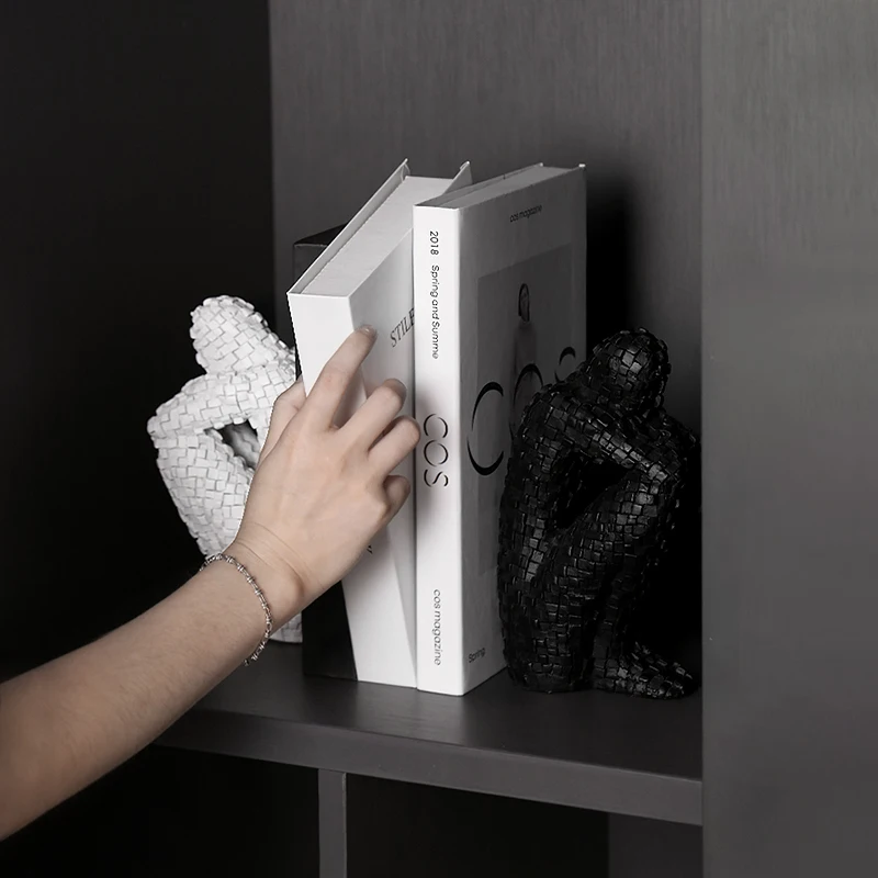 Wholesale Bookend Set Sculpture Handmade Luxury Decoration for Living Room