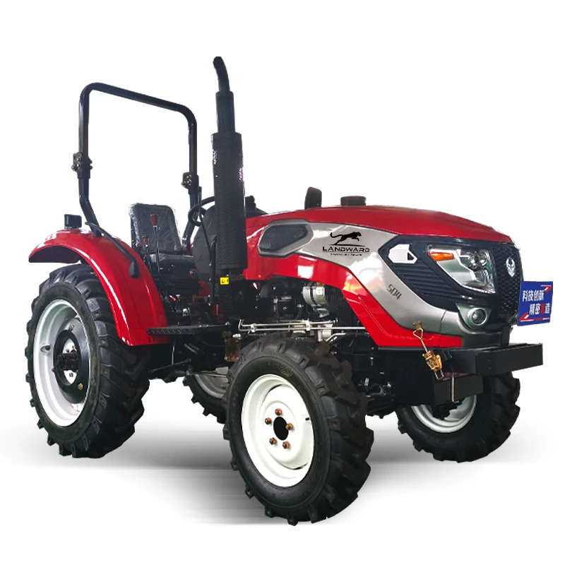 Europe Best Selling Mini Tractor High Quality 50HP China Price Off Road Wheel Tractor Agricultural Machinery Tractor