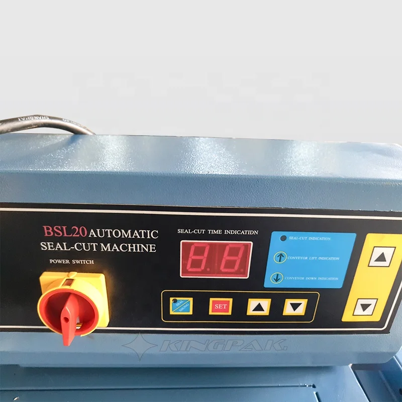 BSL2015 L-Bar Sealing Cutting Shrink Wrapping Machine For Books Carton Box