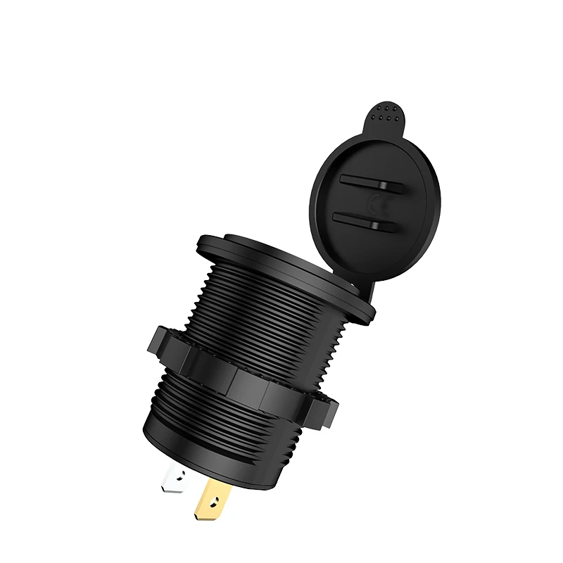 Mobile Car Chargers Fast Charging KWG-P1S Pd Dual Twin USB Car Charger For Mobile Phone