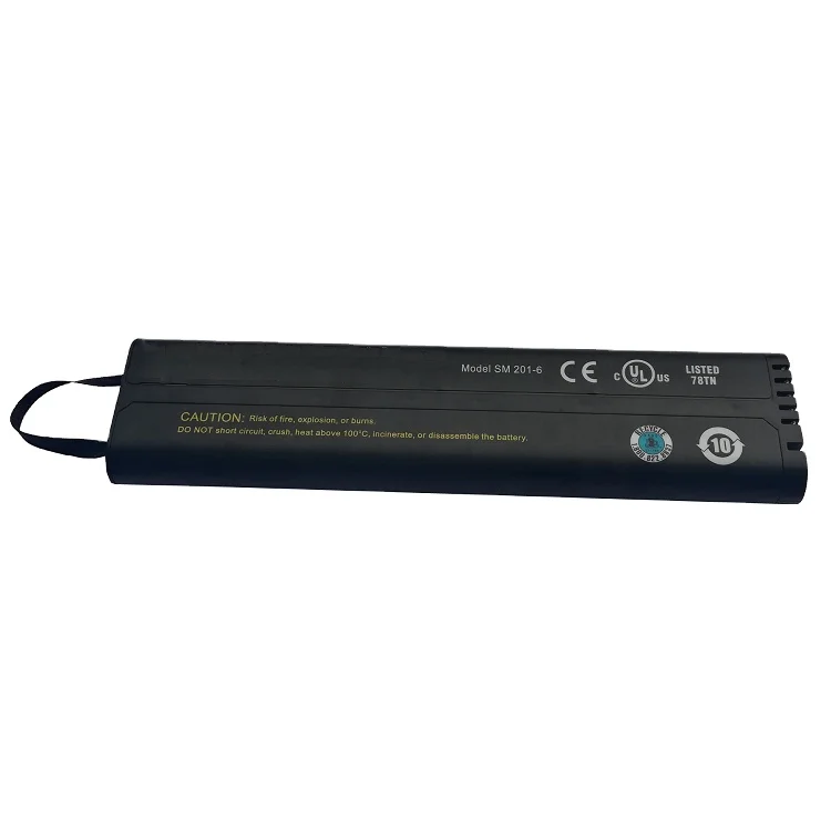 For GE Battery SM201-6 for DASH 3000 4000 5000 B20 B30 B40 B20I B30I B40I for Datex-Ohmeda F-FM-01 & t135211 11.1v 5200mAh