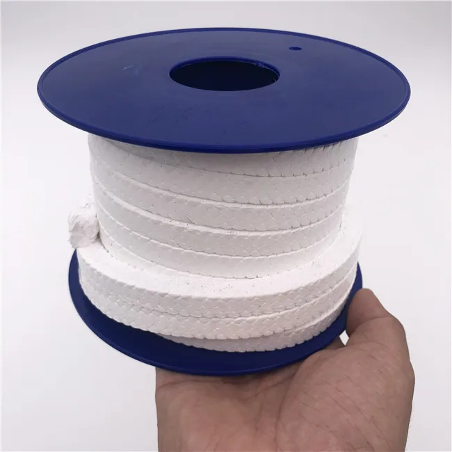 mechanical ptfe packing seal high temperature braided gland packing seal pure ptfe packing
