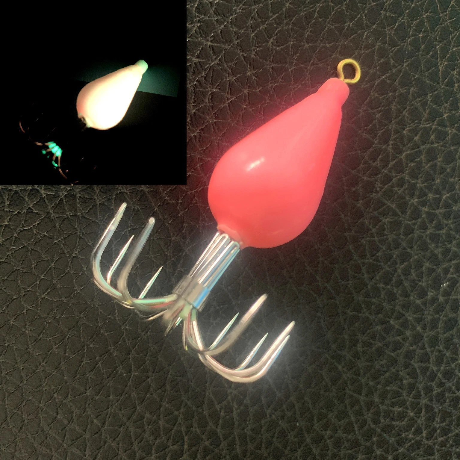 Occlaw squid hook eight claws luminous Octopus ball jig sea fishing lures fishhook 2021 popular in Korea GY02