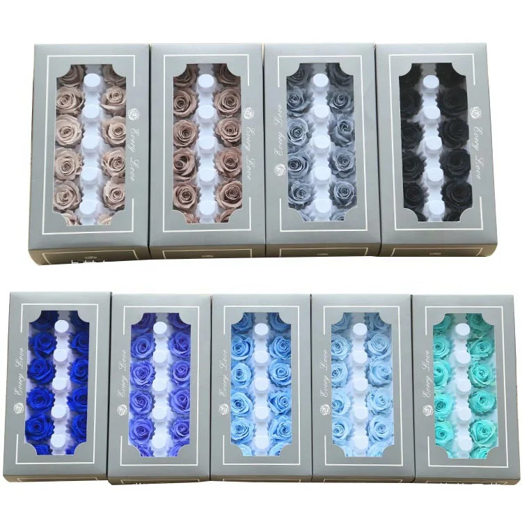 3-4 см натуральные консервированные вечные розы