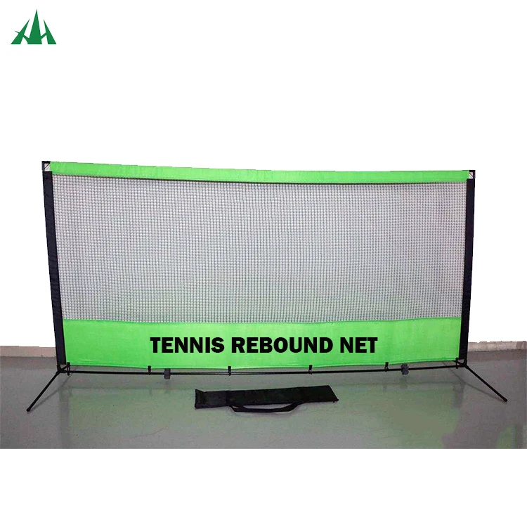 Portable 3.6*1.8m Squash Tennis Rebounder 12*6ft Tennis Rebound Net Squash Rebounder Tennis Softball Practice Screen Net