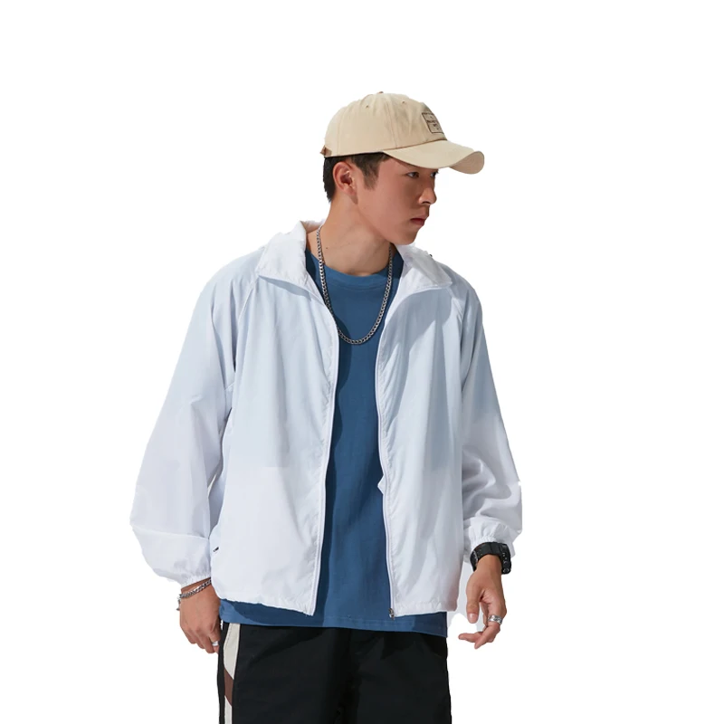 Summer sunscreen clothing fan clothes cooling air-conditioning clothing men and women high temperature heatstroke prevention cha