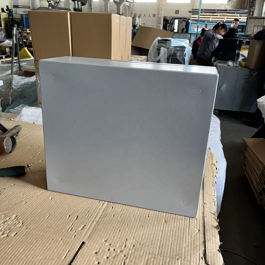 Professional Custom Bending Metal Steel Gas Meter Outer Enclosure Sheet Metal Fabrication with Lock