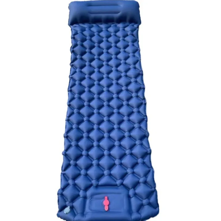 Outdoor Automatic Inflatable Mattress Portable Built in Camping Tent Home Outdoor Foot Press Inflatable Cushion
