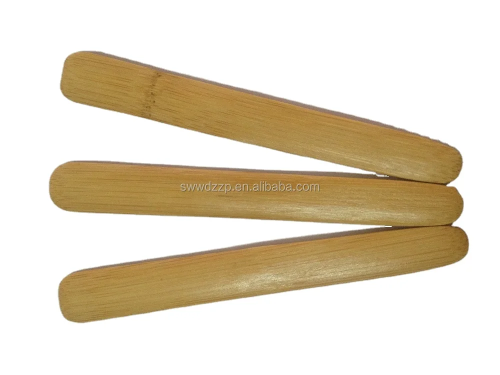 Eco-friendly bamboo ladle for spreading jam mini butter spatula bamboo kitchen tools for sale